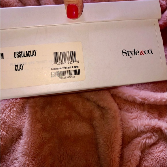 Style & Co. “Ursula” clay platform pump - Picture 5 of 6